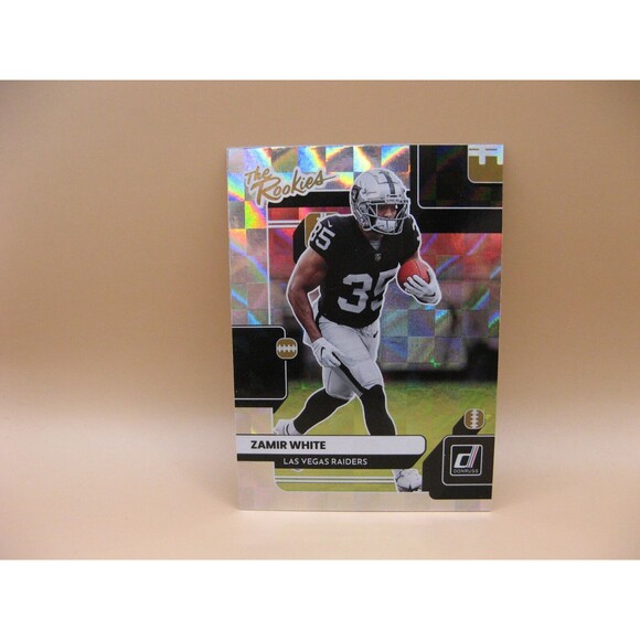 2022 Panini Donruss Card #TR-32 The Rookies Zamir White Raiders - Picture 1 of 2